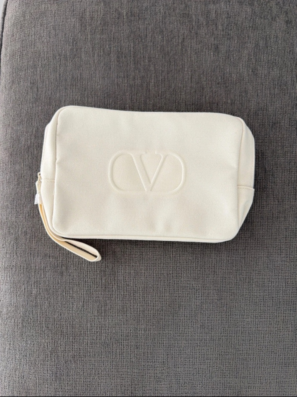 Ivory valentino makeup bag new